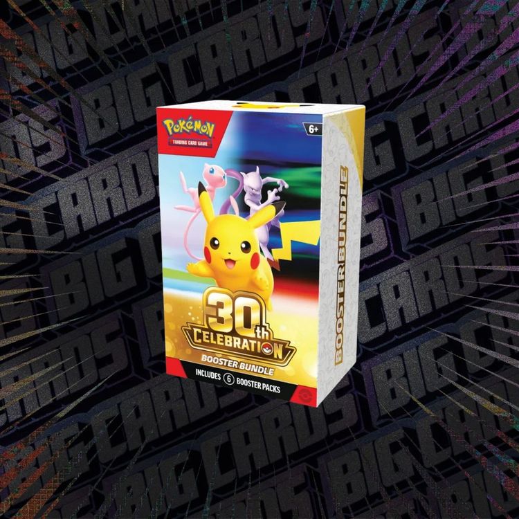 Pokémon TCG: 30th Celebration – Booster Bundle imagen 1